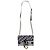 Dior Borsa a tracolla Slim Pouch in tela jacquard ricamata Oblique Saddle Blu - vista 2