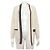 Chanel Kaschmir-Cardigan mit goldenen CC-Knöpfen Weiß
