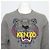 Kenzo Graues Unisex-Sweatshirt aus Fleece mit Tiger-Logo - Ansicht 2