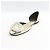 Roger Vivier Square Crystal Gold Metallic Flats - view 2