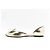 Roger Vivier Square Crystal Gold Metallic Flats - view 4