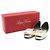 Roger Vivier Square Crystal Gold Metallic Flats - view 8