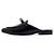 Hermès Mules da donna OZ Oz in pelle di capra nera Nero