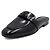 Hermès Mules da donna OZ Oz in pelle di capra nera Nero - vista 2