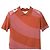 Hermès Unbenutzte Cashmere-Seiden-Bluse T-Shirt Orange