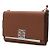 Loewe Borsa a tracolla Anagram WOC Wallet on Chain Marrone - vista 3
