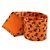 Hermès Orange Silk Elephant Tie Animal Pattern Neck Tie - view 2