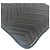 Gucci Pouch in pelle nera con dettagli dorati Clutch Matelassé Nero - vista 4