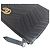 Gucci Pouch in pelle nera con dettagli dorati Clutch Matelassé Nero - vista 5