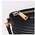Saint Laurent Clutch Bag New Medium in chevron nero e metallo dorato - vista 6