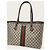 Gucci Borsa Tote Grande Ophidia in GG Supreme Web Beige Marrone - vista 2