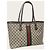 Gucci Borsa Tote Grande Ophidia in GG Supreme Web Beige Marrone - vista 3