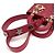 Dior Christian Cannage Lady Bag Small Rosso - vista 5