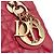 Dior Christian Cannage Lady Bag Small Rosso - vista 8
