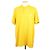 Burberry PK Kurzarm-Poloshirt mit besticktem Logo Gelb