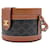 Céline Borsa a tracolla Triomphe Tambour Medium Marrone  - vista 2