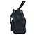 Prada Mini borsa bucket in pelle Duet Triangle Logo Nera Nero - vista 3