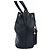 Prada Mini borsa bucket in pelle Duet Triangle Logo Nera Nero - vista 4