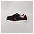 Gucci Sneakers Ace Square Web in pelle nera Nero - vista 5