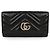 Gucci GG Marmont Langbeutel Schwarz