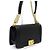 Chanel Borsa a tracolla da donna Boy Medium in lambskin nero con catena dorata - vista 4