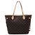 Louis Vuitton Borsa Shopper Tote Neverfull MM in tela Monogram Multicolore - vista 2