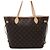 Louis Vuitton Borsa Shopper Tote Neverfull MM in tela Monogram Multicolore - vista 5