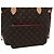 Louis Vuitton Borsa Shopper Tote Neverfull MM in tela Monogram Multicolore - vista 7