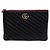 Gucci Clutch matelassé nera Nero