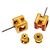 Hermès Pendientes Pink Cage Gold - vista 4