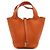 Hermès Borsa Tote Picotin Lock Orange Arancione - vista 2