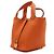 Hermès Borsa Tote Picotin Lock Orange Arancione - vista 3