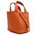 Hermès Borsa Tote Picotin Lock Orange Arancione - vista 4