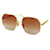 Louis Vuitton Gafas de sol con cadena Dorado