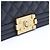 Chanel Bolso de hombro Boy Caviar Medium Flap con cadena dorada Negro - vista 4