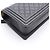 Chanel Bolso de hombro Boy Caviar Medium Flap con cadena dorada Negro - vista 7