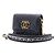 Chanel 19 Borsa a tracolla Chanel Flap Mini Card Wallet con catena Nero - vista 2