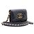Chanel 19 Borsa a tracolla Chanel Flap Mini Card Wallet con catena Nero - vista 3