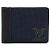 Louis Vuitton Portafoglio Multiple Denim Blue - vista 2