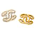 Chanel Orecchini CC Gold Avorio Bianco - vista 4