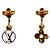 Louis Vuitton Orecchini Blooming Gold - vista 3