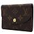 Louis Vuitton Portamonete e porta carte Monogram Rosalie - vista 3