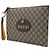 Gucci Supreme Canvas Neo Vintage Strap Pouch Clutch Bag - vue 2
