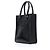 Prada Mini borsa tote e borsa a tracolla con logo triangolare nero - vista 2