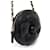 Chanel Mini borsa a tracolla con catena e CC Camelia dorata Nero - vista 8
