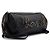 Chanel Borsa Bowling in pelle nera con logo e catena argentata Nero - vista 3