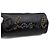 Chanel Borsa Bowling in pelle nera con logo e catena argentata Nero - vista 9