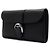 Delvaux Portafoglio Lungo Brillant in Vitello Rodeo Nero con Catena Argentata Crossbody - vista 3