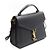 Saint Laurent Cassandra Medium Tote Bag und Schultertasche Schwarz - Ansicht 3