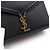 Saint Laurent Cassandra Medium Tote Bag und Schultertasche Schwarz - Ansicht 8